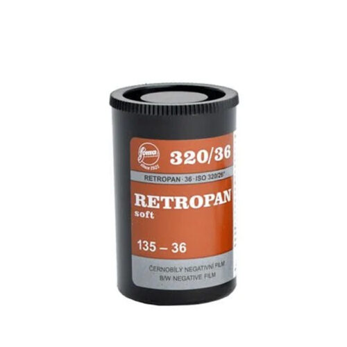 Foma Retropan 320 Soft 135 黑白底片商品照 - 恆美攝影社