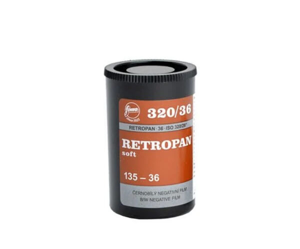 Foma Retropan 320 Soft 135 黑白底片商品照 - 恆美攝影社