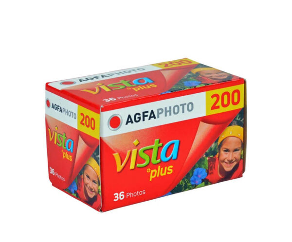 AgfaPhoto Vista Plus 200 135彩色負片，絕版紅色包裝，濃郁鮮豔紅調，晴天專用底片