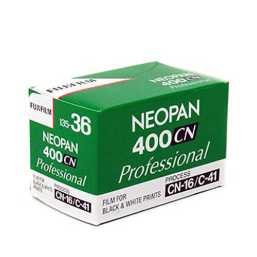 Fujifilm Neopan 400CN 135黑白底片，C-41彩色藥水沖洗，絕版富士底片
