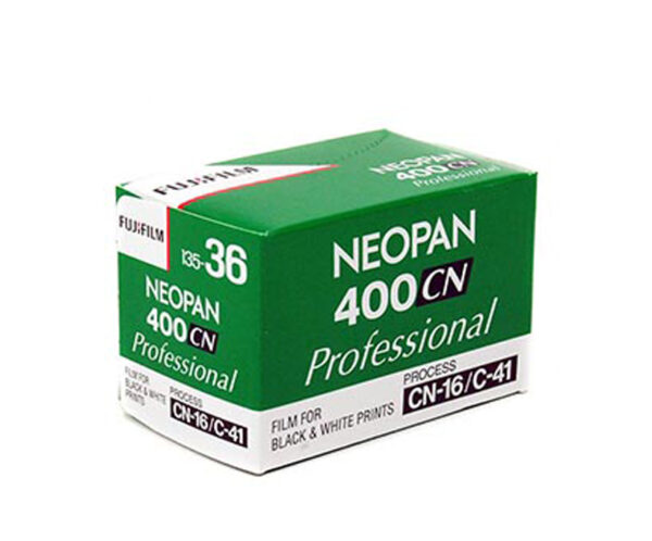 Fujifilm Neopan 400CN 135黑白底片，C-41彩色藥水沖洗，絕版富士底片