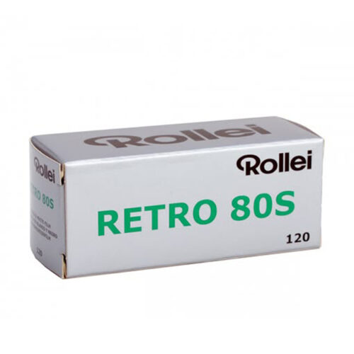 Rollei Retro 80S 120黑白底片，空中偵照血統，極致細膩微粒，透明PET片基