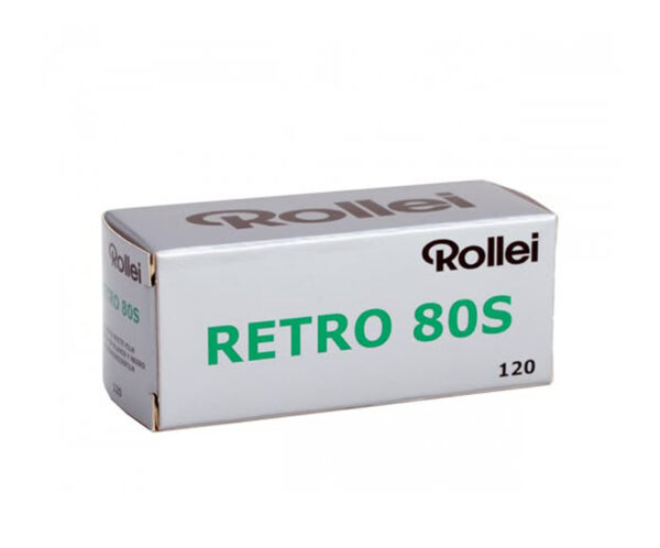 Retro 80S (120) - 恆美攝影 Rollei Retro 80S 120黑白底片,空中偵照血統,極致細膩微粒,透明PET片基