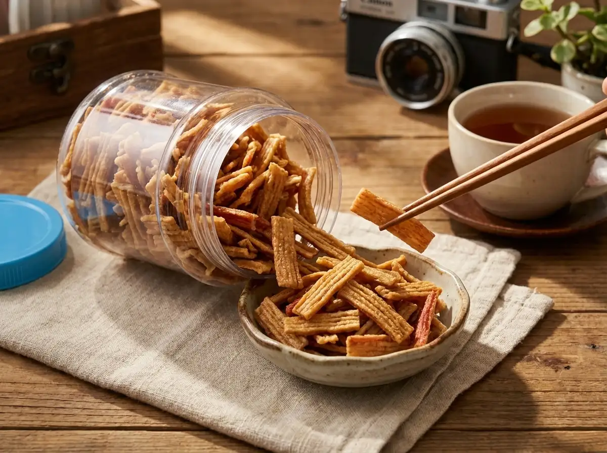 獨門酥炸蟹柳｜台南手作不油膩零食